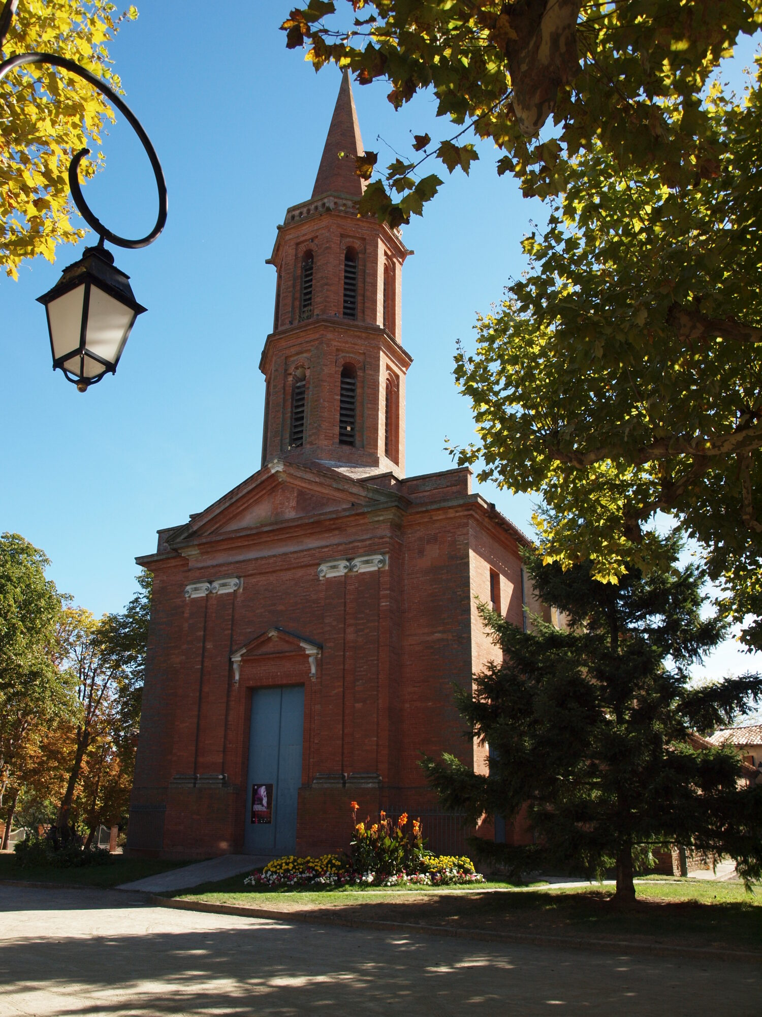 Église en brique à clocher, Office de Tourisme Cœur de Garonne