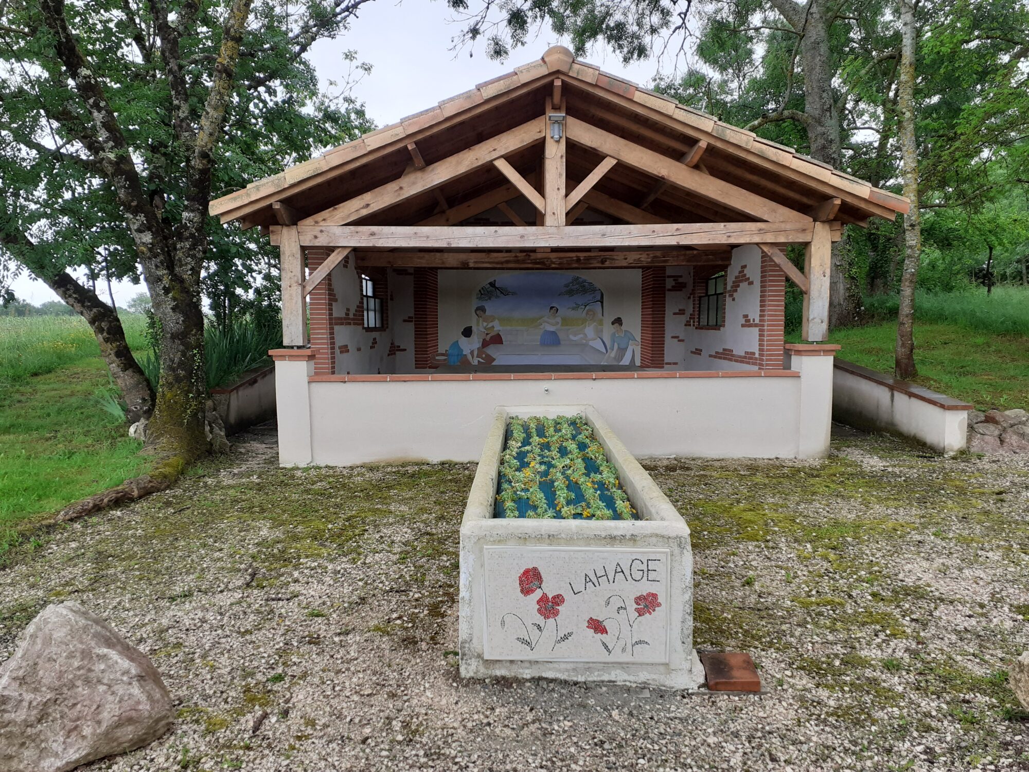 Lavoir de Lahage, Office de Tourisme Cœur de Garonne