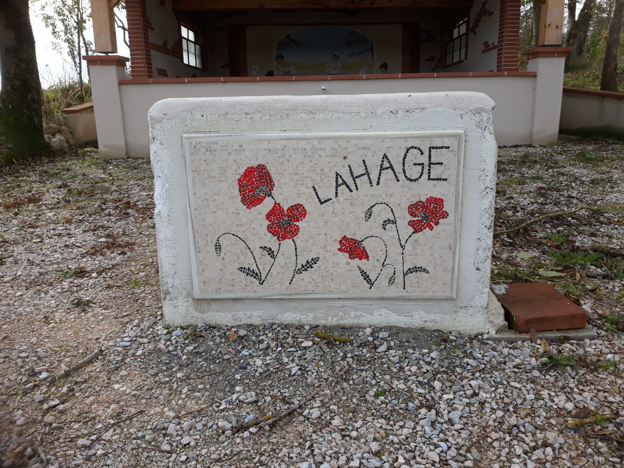 Mosaïque La Hage aux coquelicots, Office de Tourisme Cœur de Garonne