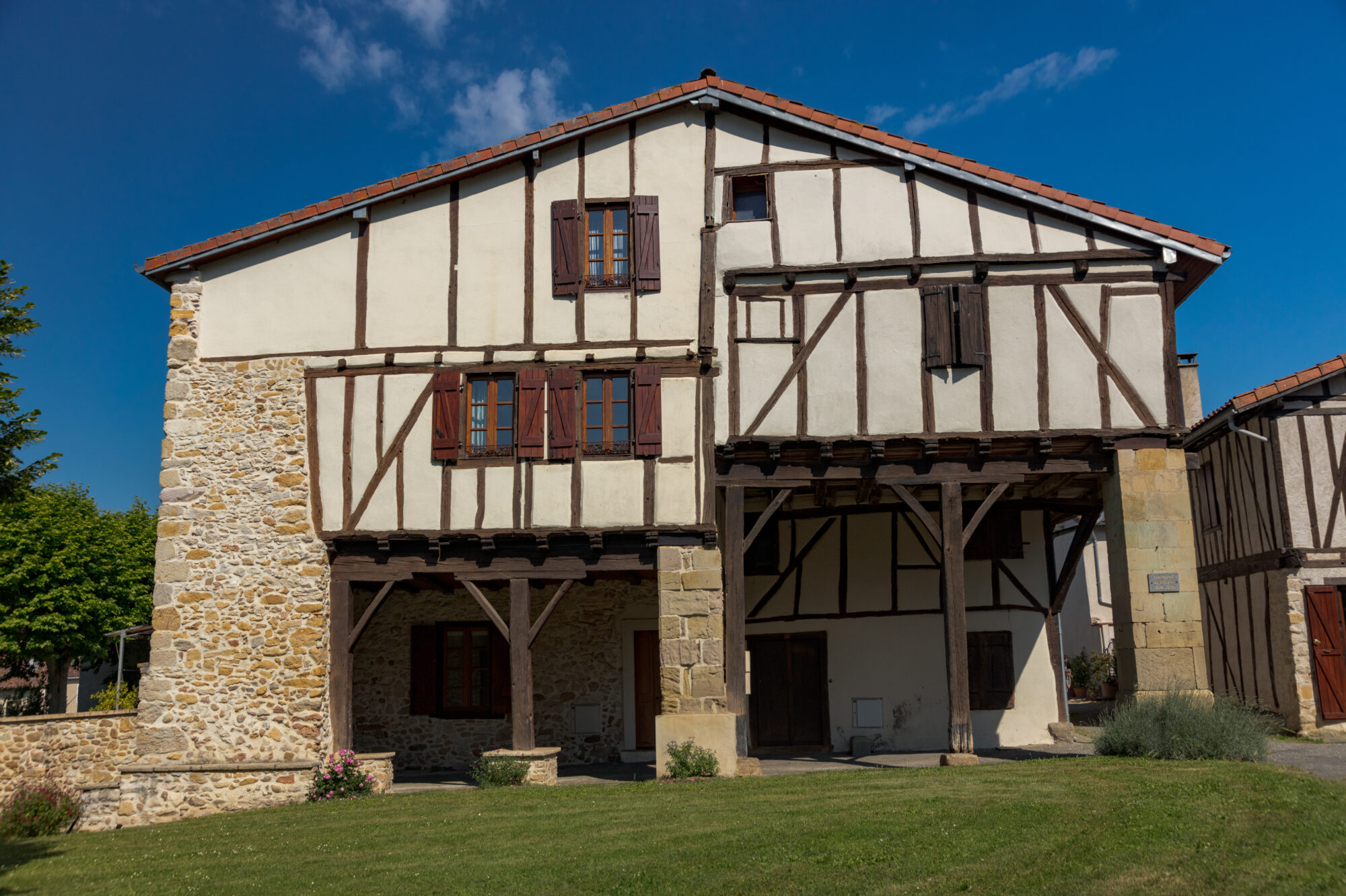 Maison traditionnelle à colombages en Cœur de Garonne