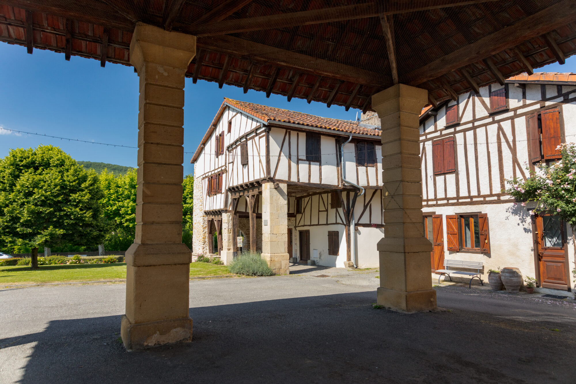 Maisons à colombages sous halle, Office de Tourisme Cœur de Garonne