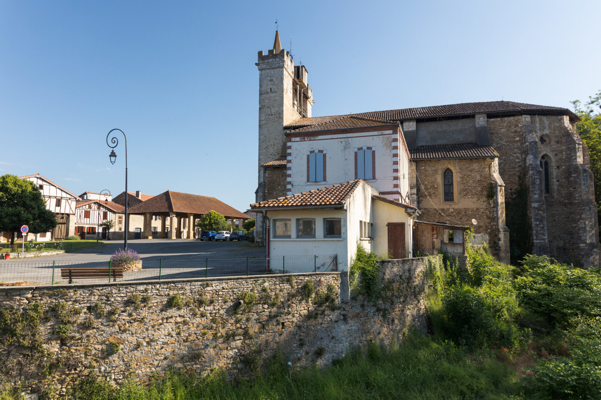 Église en pierre et clocher fortifié, Office de Tourisme Cœur de Garonne