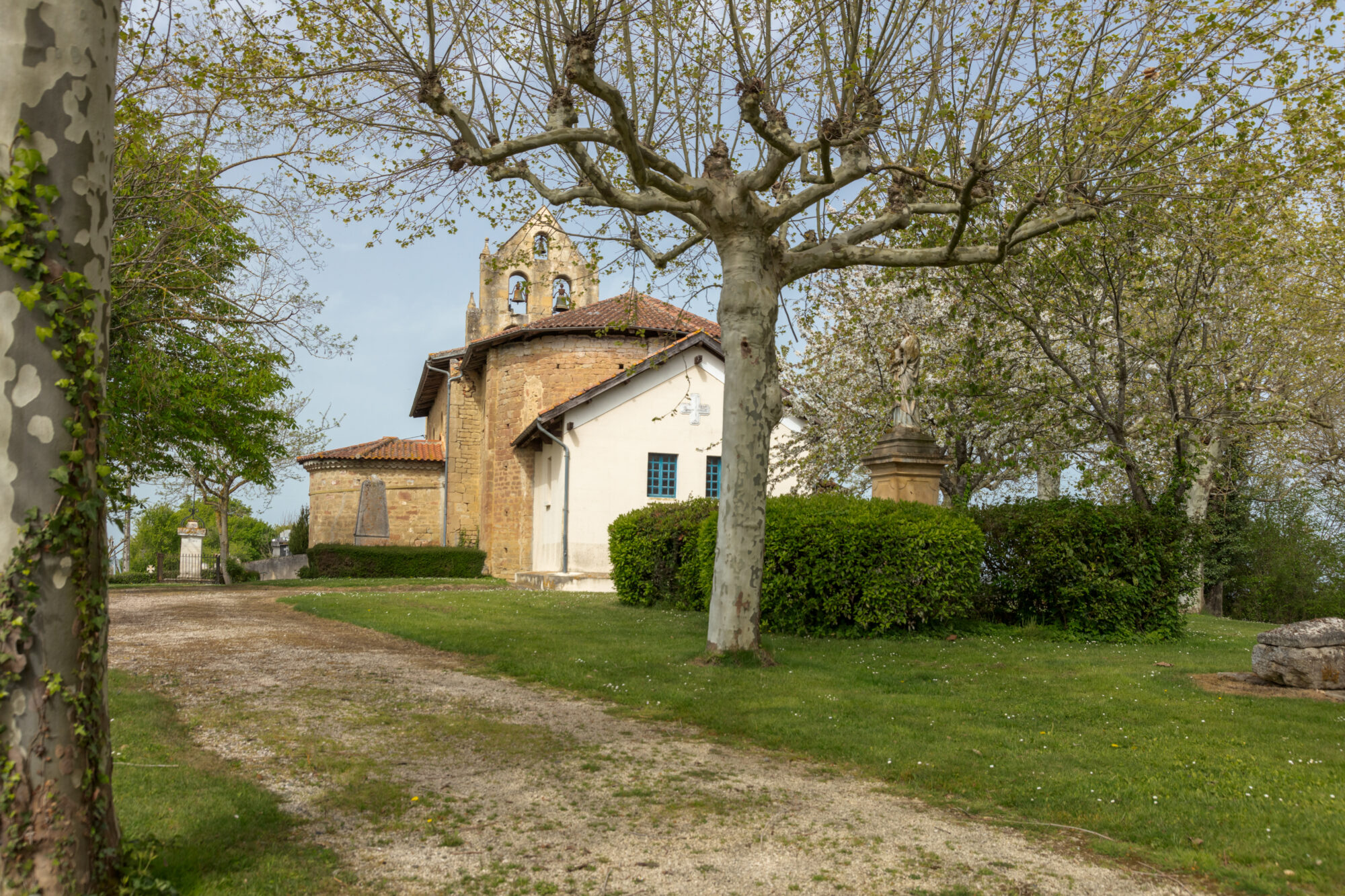 Chapelle en pierre et clocher, Office de Tourisme Cœur de Garonne