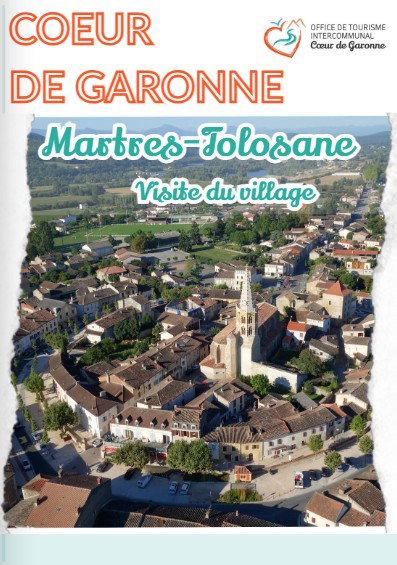 Vue aérienne de Martres-Tolosane, Office de Tourisme Cœur de Garonne