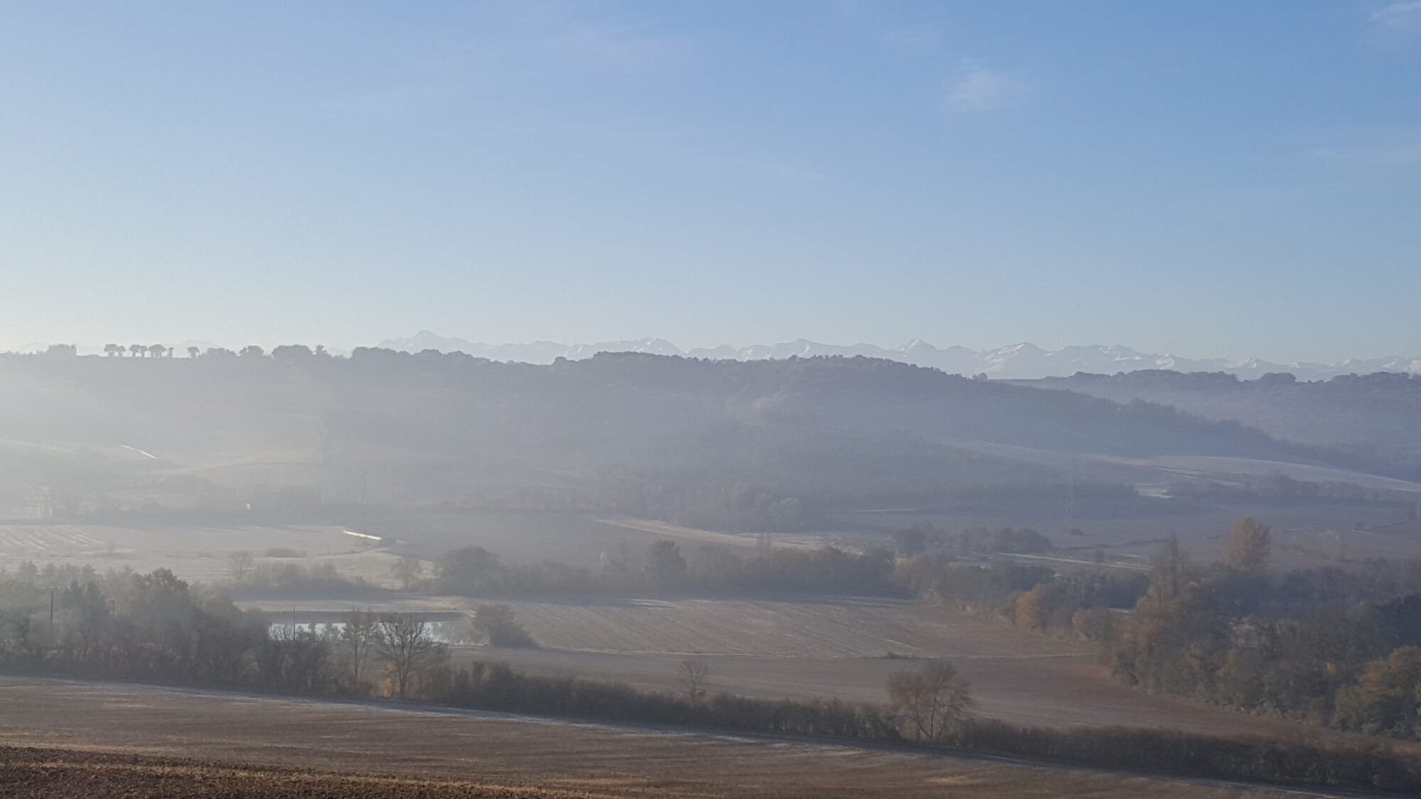 Panorama de collines et des Pyrénées, Office de Tourisme Cœur de Garonne
