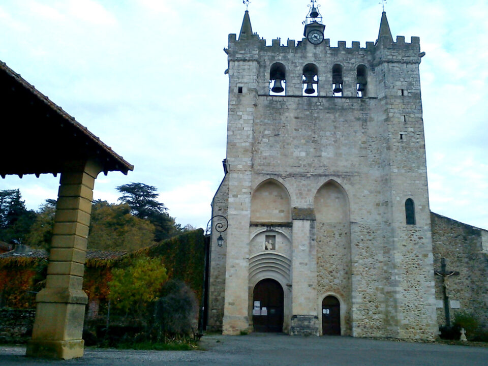 Église en pierre à clocher-mur, Office de Tourisme Cœur de Garonne