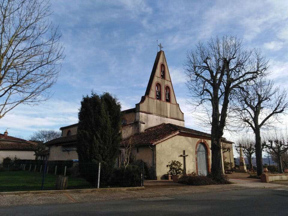 Église de village à clocher-mur, Office de Tourisme Cœur de Garonne