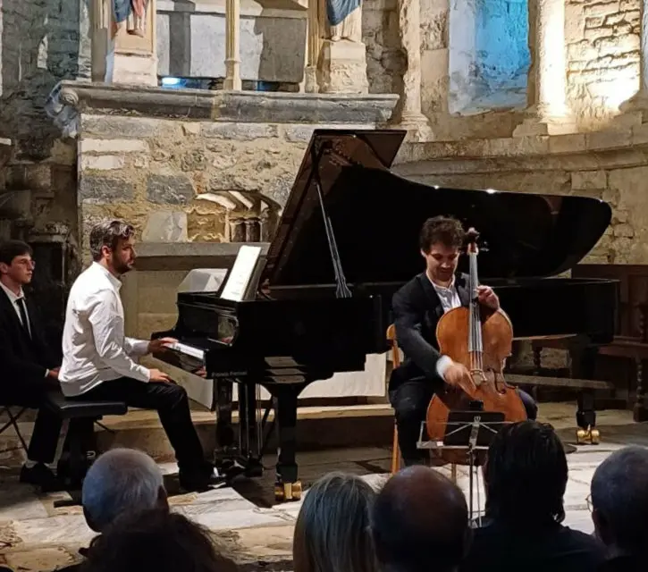 Pianiste et violoncelliste en concert, Office de Tourisme Cœur de Garonne