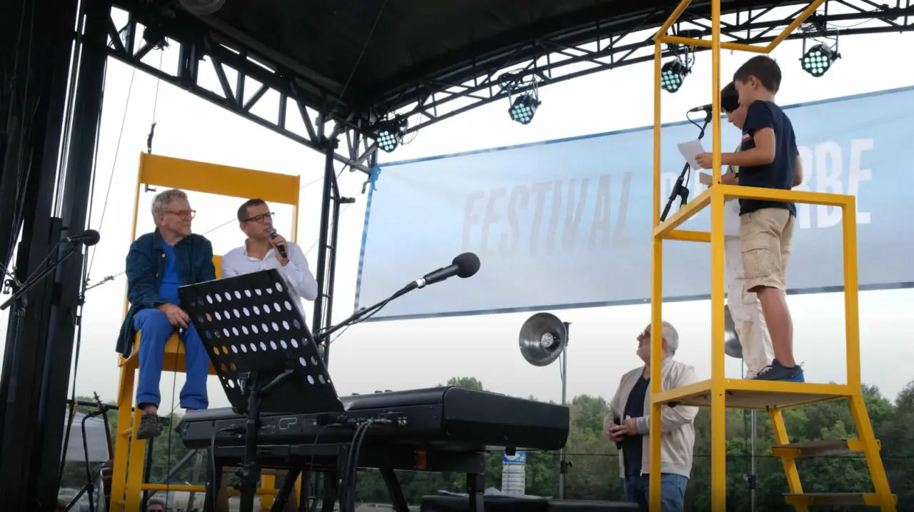 Intervenants sur scène au festival, Office de Tourisme Cœur de Garonne