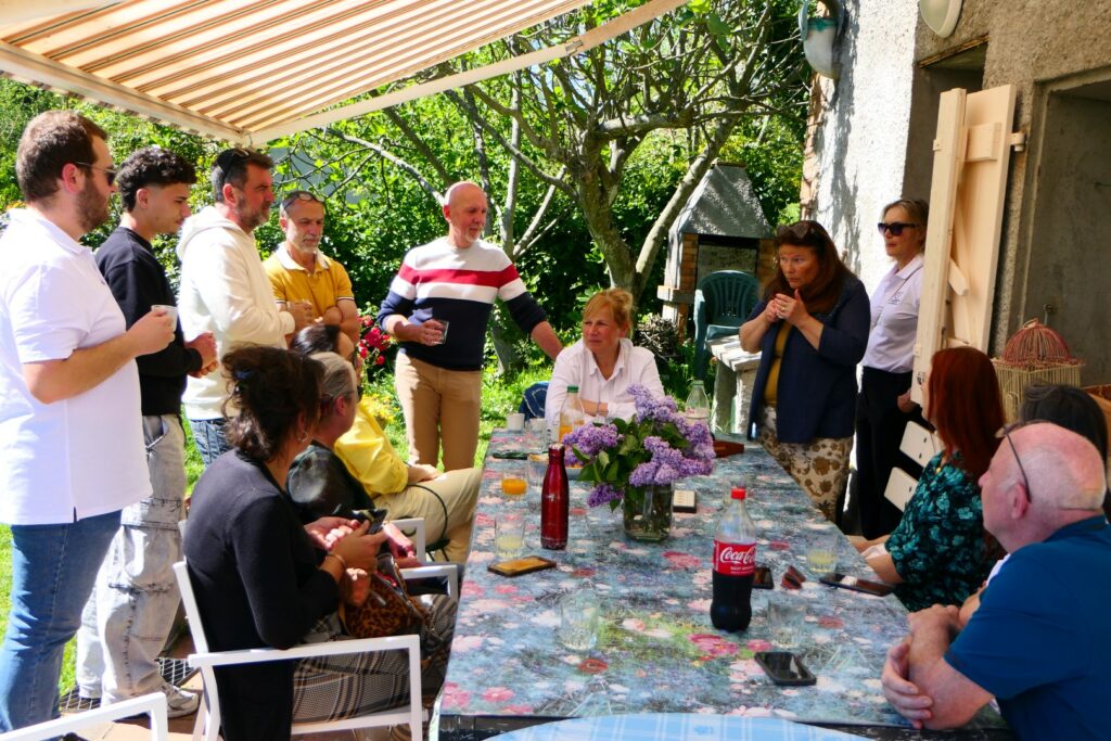 Rencontre conviviale de l’Office de Tourisme Cœur de Garonne en terrasse
