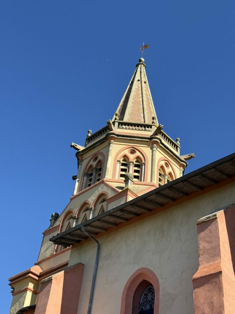 Clocher d’église à flèche, Office de Tourisme Cœur de Garonne