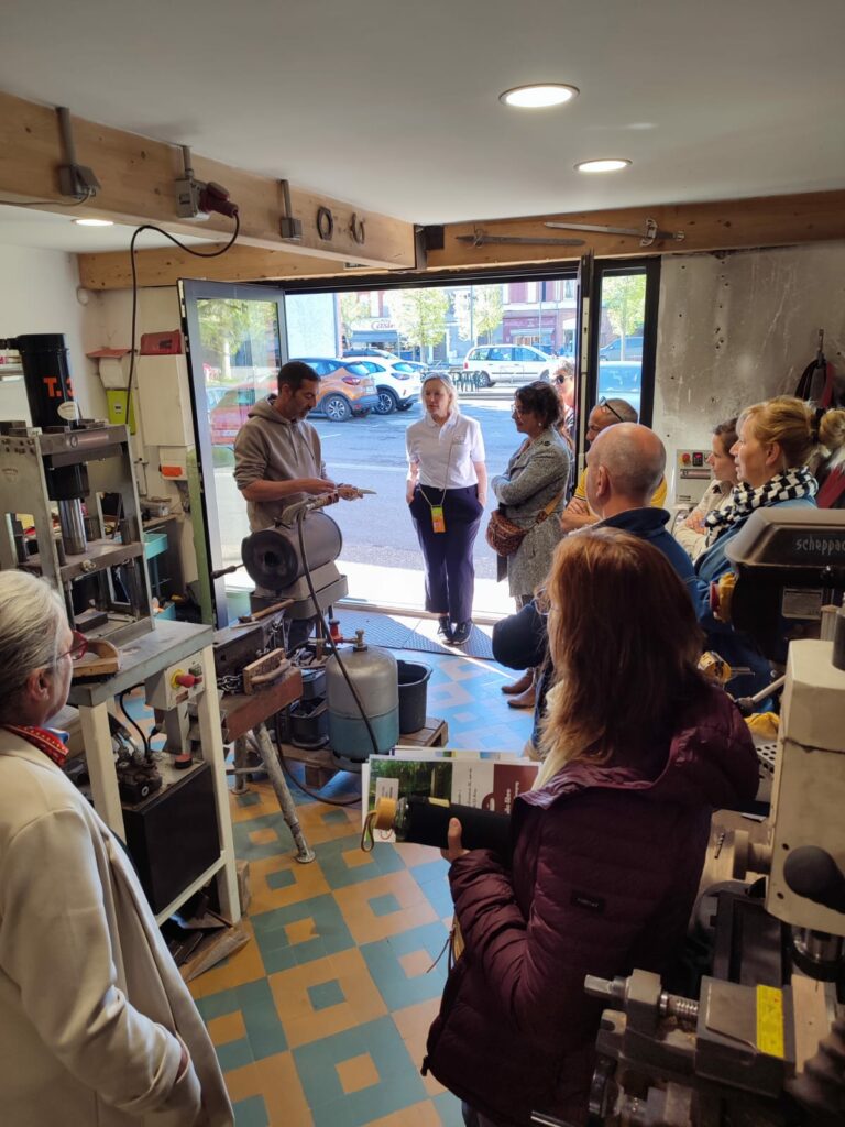Visite d’atelier artisanal avec l’Office de Tourisme Cœur de Garonne