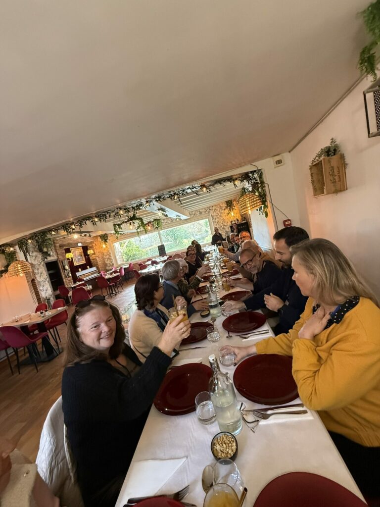 Repas convivial en groupe avec l’Office de Tourisme Cœur de Garonne