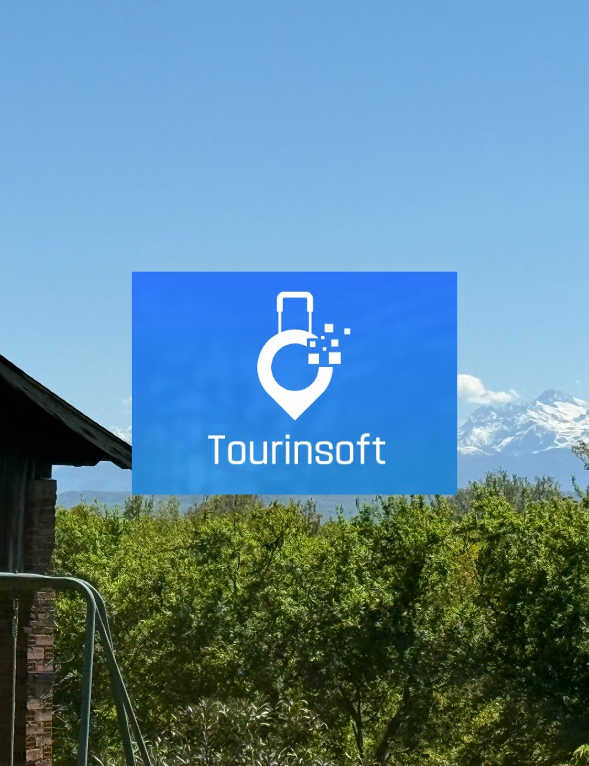 Logo Tourinsoft en blanc sur fond bleu