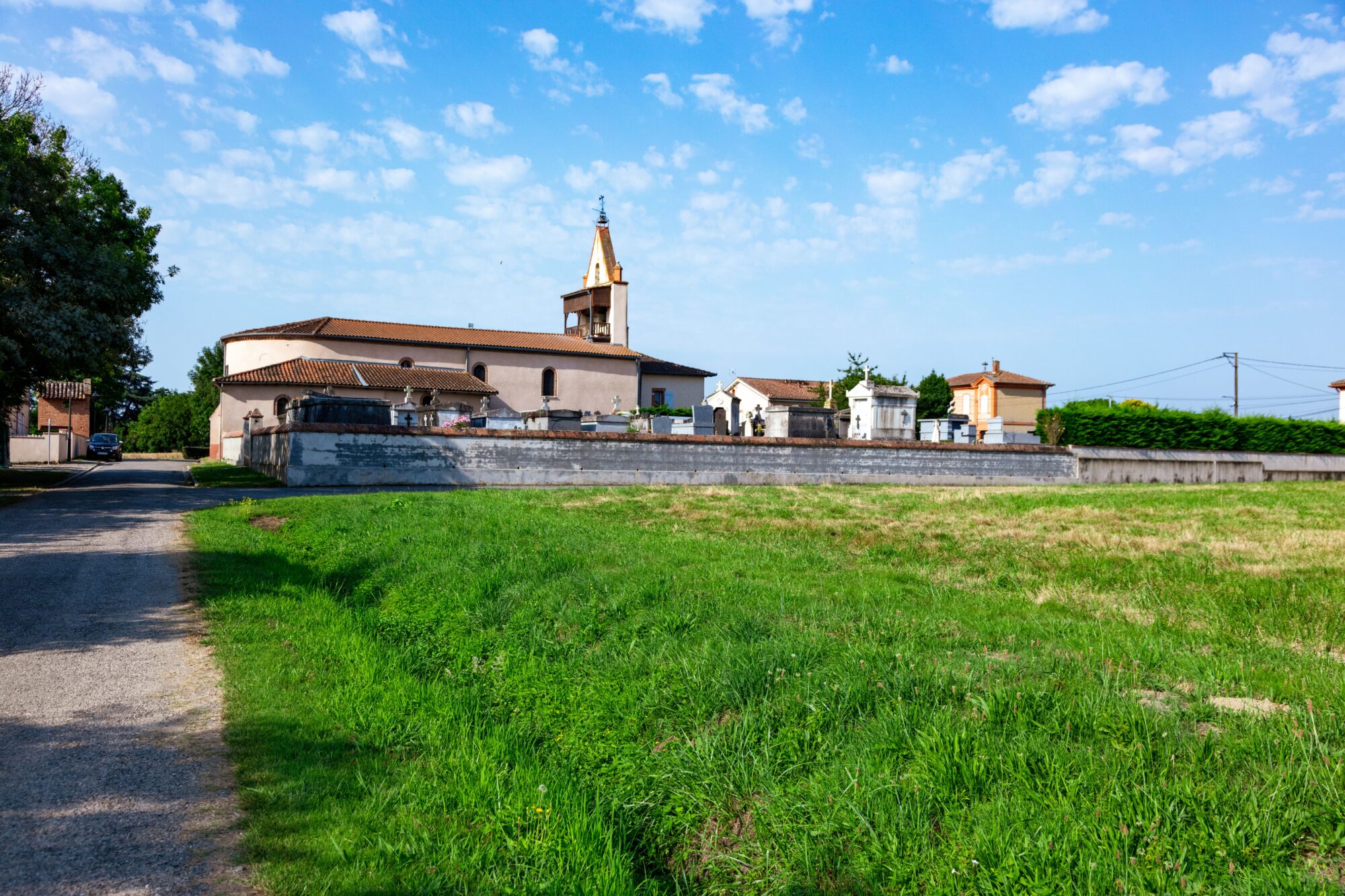 Église et cimetière, Office de Tourisme Cœur de Garonne