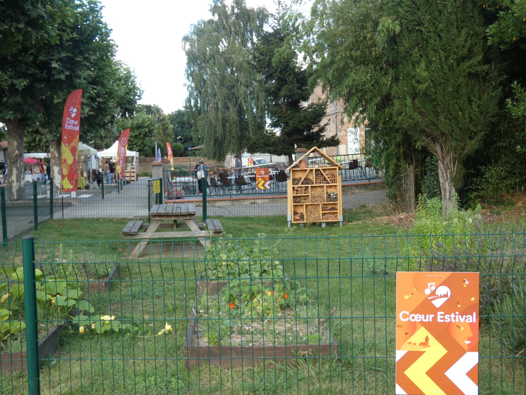 Jardin et espace Coeur Estival, Office de Tourisme Cœur de Garonne