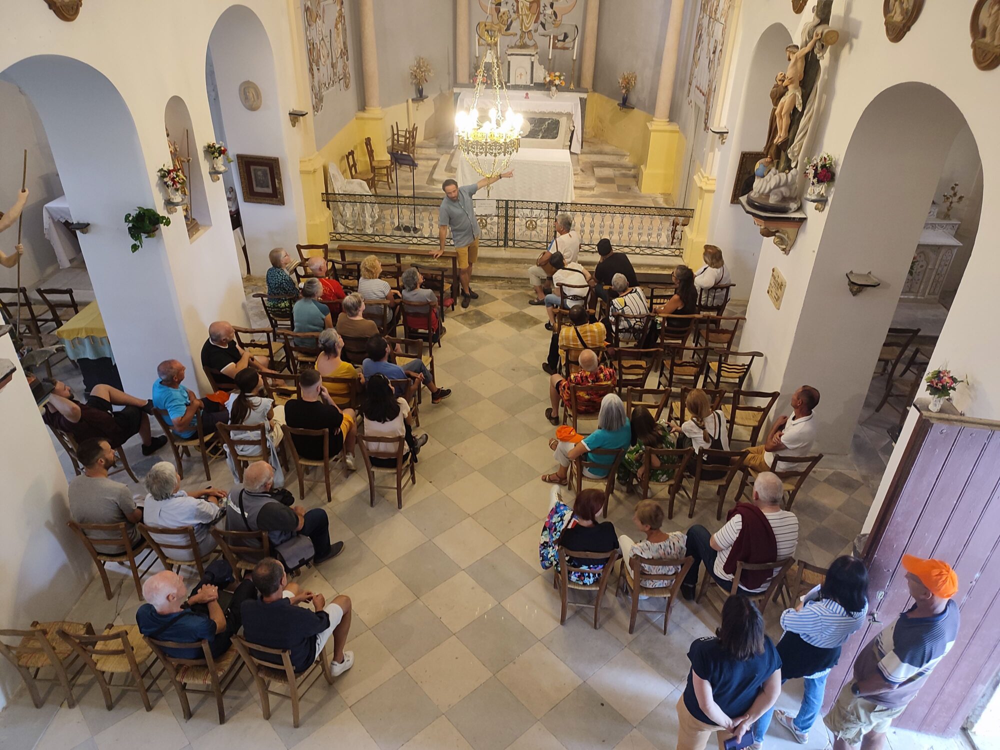 Visite guidée d'une église par l'Office de Tourisme Cœur de Garonne