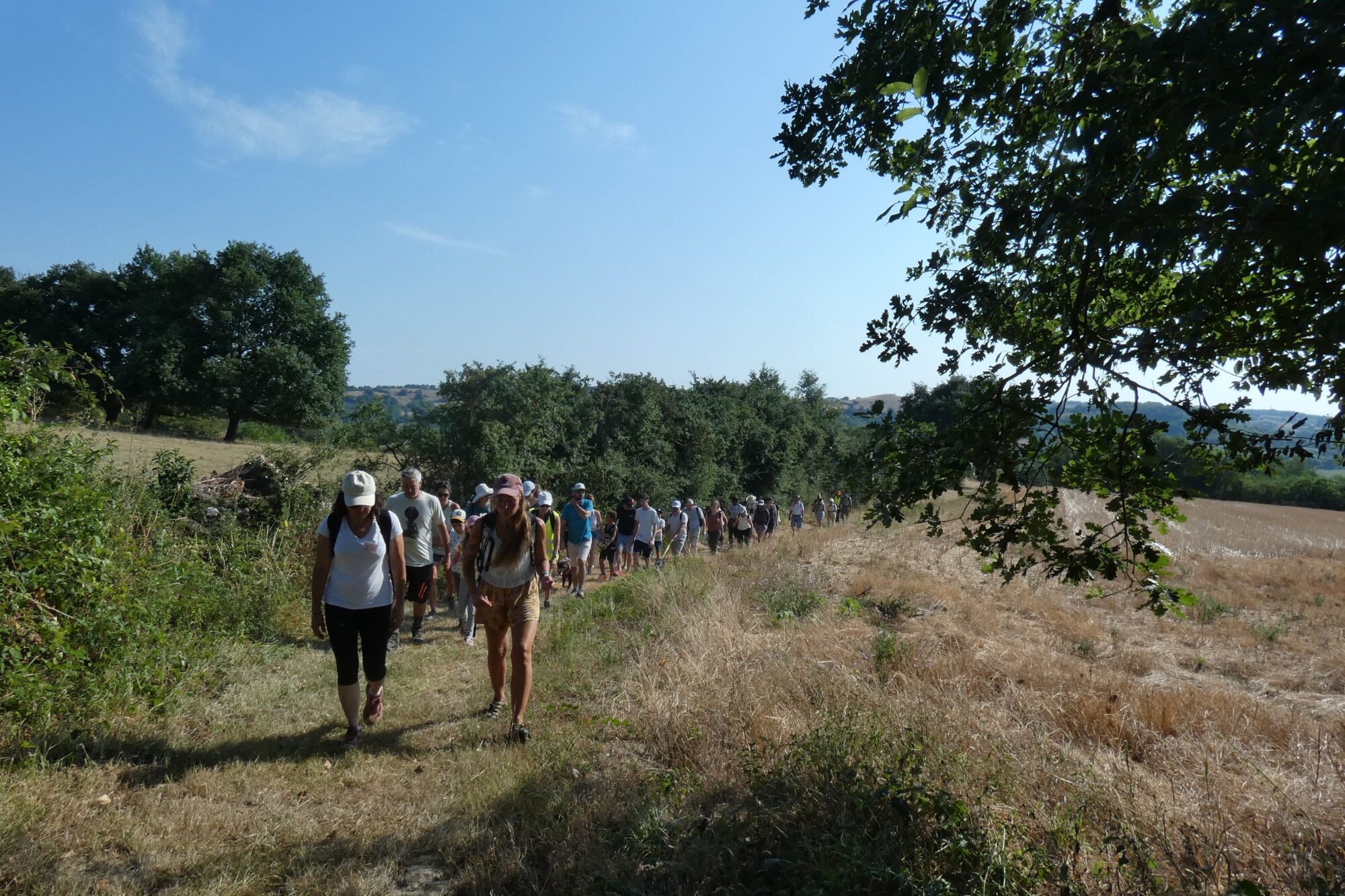 Randonnée en groupe avec Office de Tourisme Cœur de Garonne