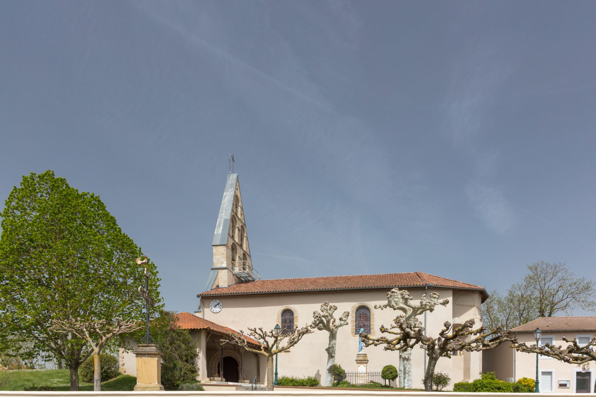 Église de village et clocher, Office de Tourisme Cœur de Garonne