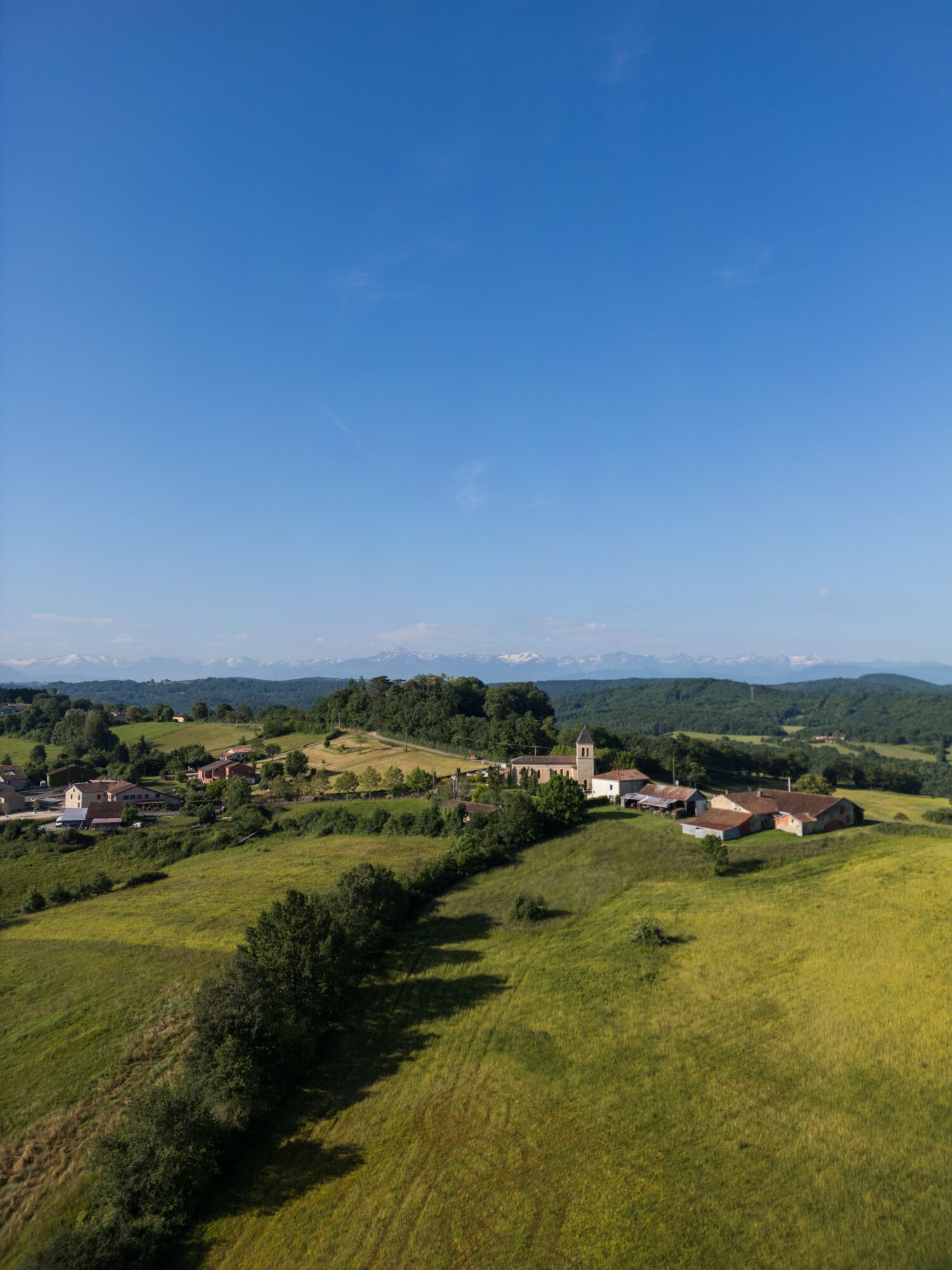 Village et église au cœur des collines, Office de Tourisme Cœur de Garonne