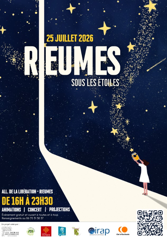 Affiche Rieumes sous les étoiles le 25 juillet 2026 à Rieumes