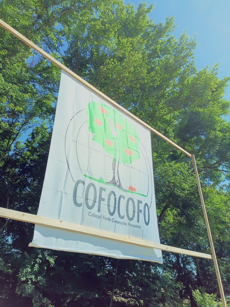 Bannière COFOCOFO, Collectif Forêt Comestible Fousseret