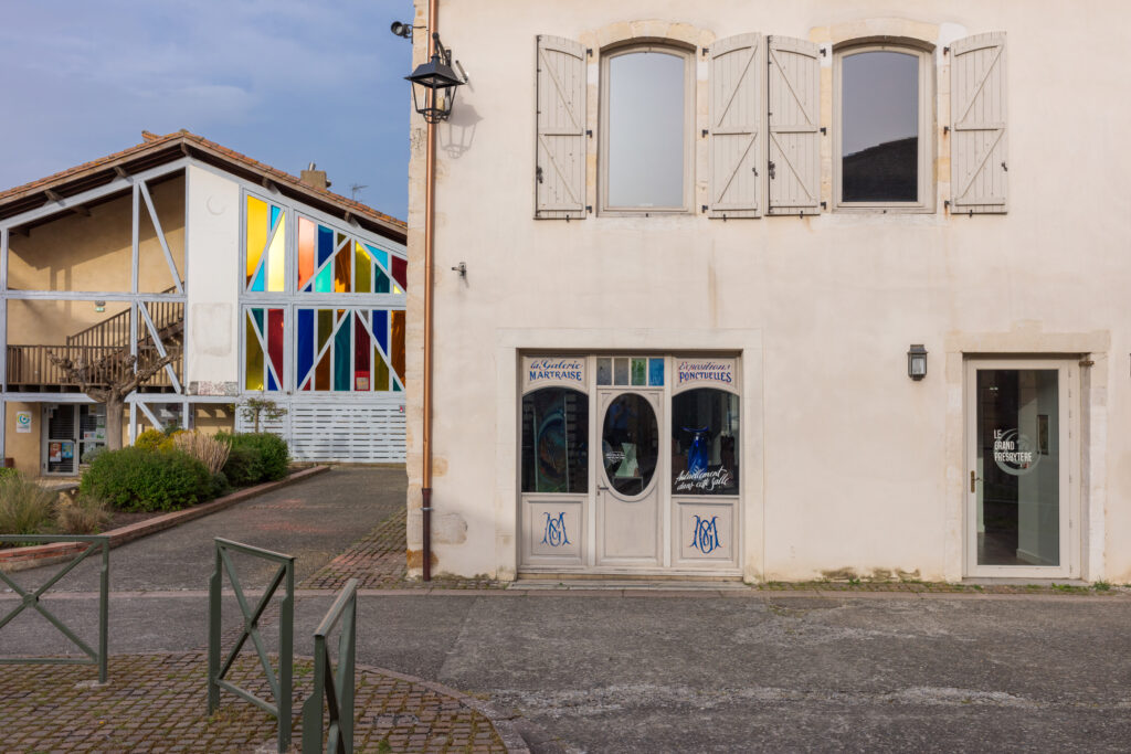 Façade de la Galerie Martraise à Martres-Tolosane